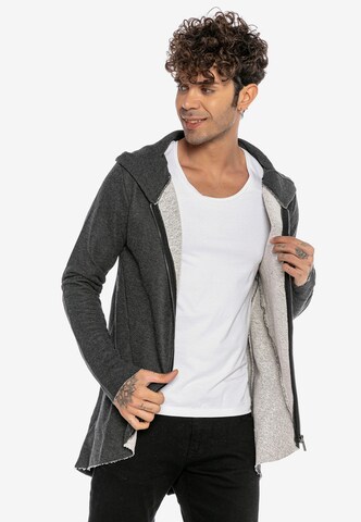 Redbridge Cardigan 'Plymouth' in Grau: predná strana