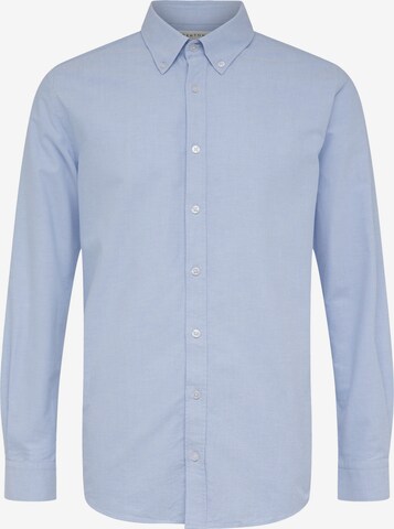 Bertoni Hemd 'Herman Regular L/S Shirt' in Blau: predná strana