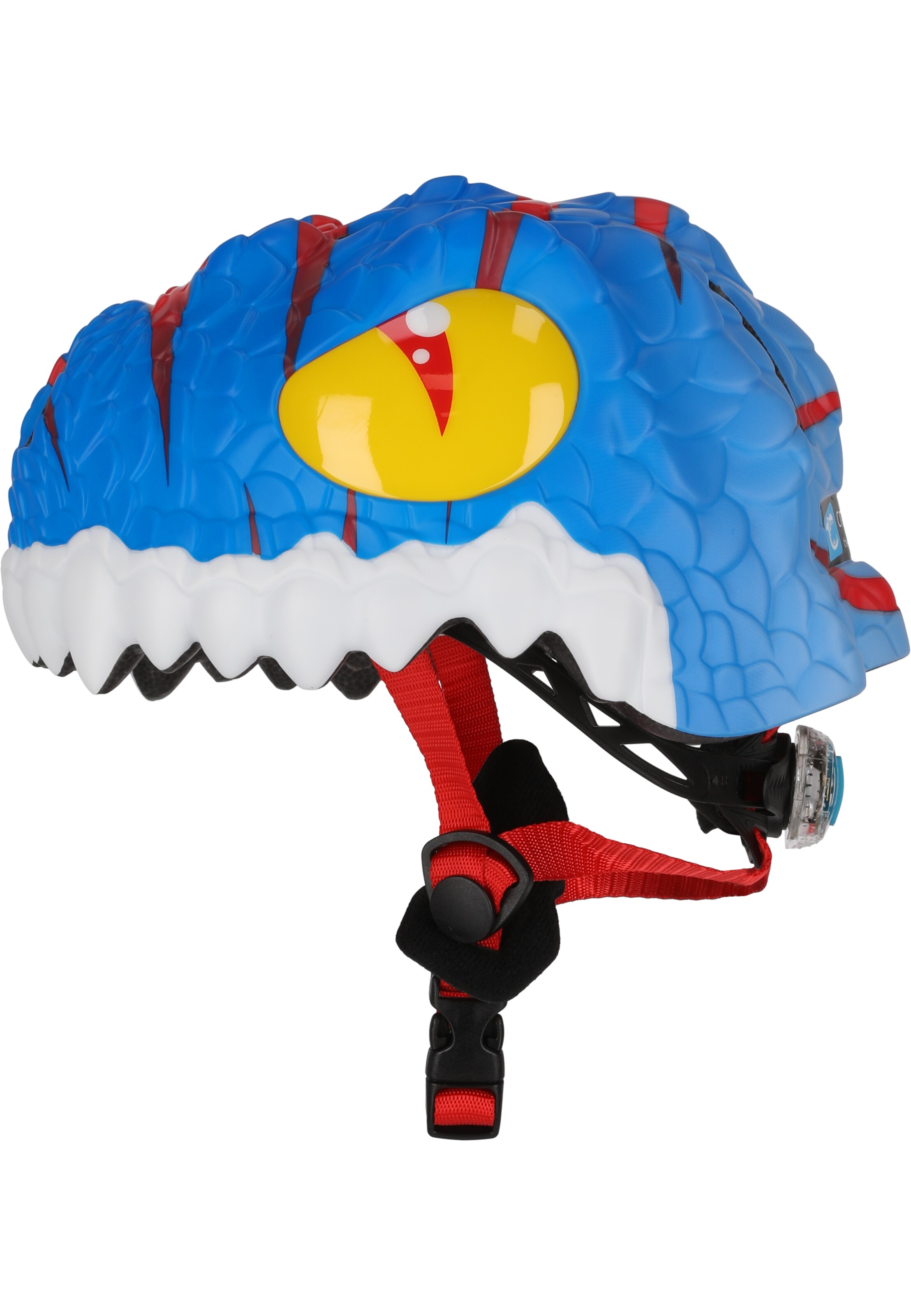 Crazy Safety Fahrradhelm 'Dino' in Blau