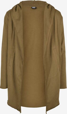 Urban Classics Sweat jacket in Green: front