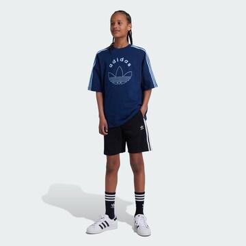 ADIDAS ORIGINALS regular Παντελόνι 'Adicolor' σε μαύρο: μπροστά