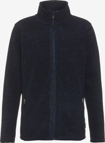 KILLTEC Funktionele fleece-jas in Blauw: voorkant