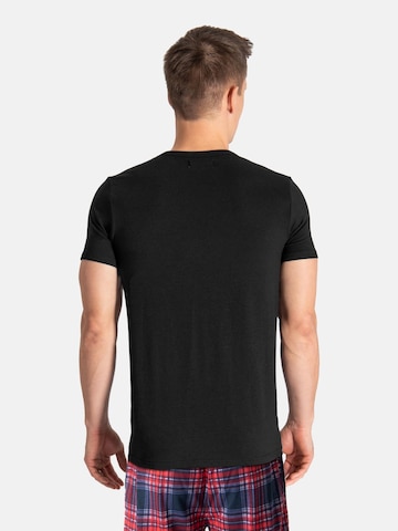 PANTONECLO Shirt 'Pantoneclo Men’s Round Neck T-Shirt' in Black