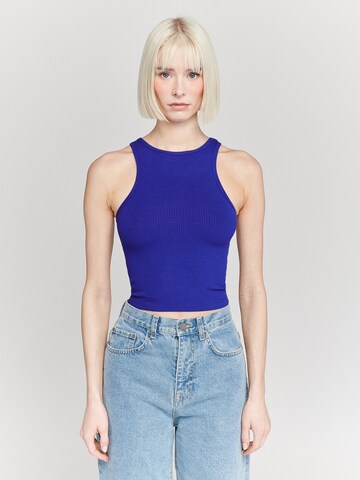 Casa Mara Top 'SO COOL' in Blue: front