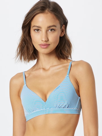 PROTEST Triangle Bikini Top 'MIXADAIR' in Blue: front