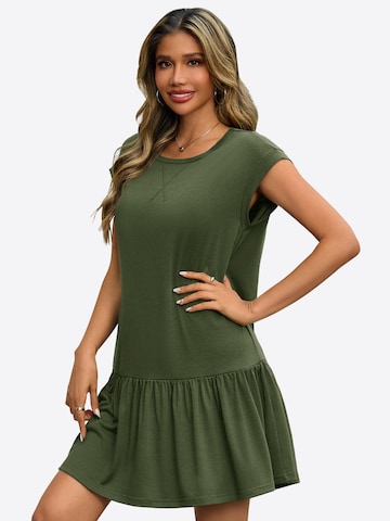 Imily Bela - Vestido en verde: frente