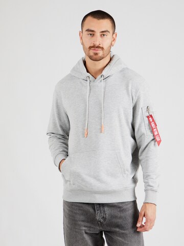 ALPHA INDUSTRIES Mikina - Sivá