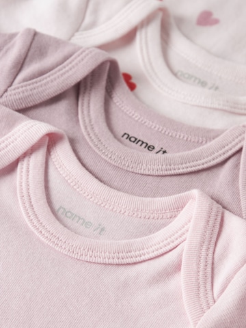 NAME IT Sparkedragt/Body i pink