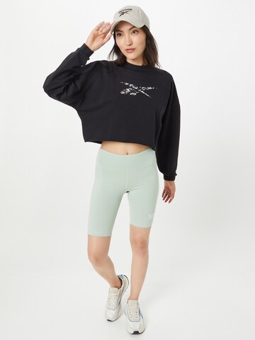 Reebok Sweatshirt in Schwarz