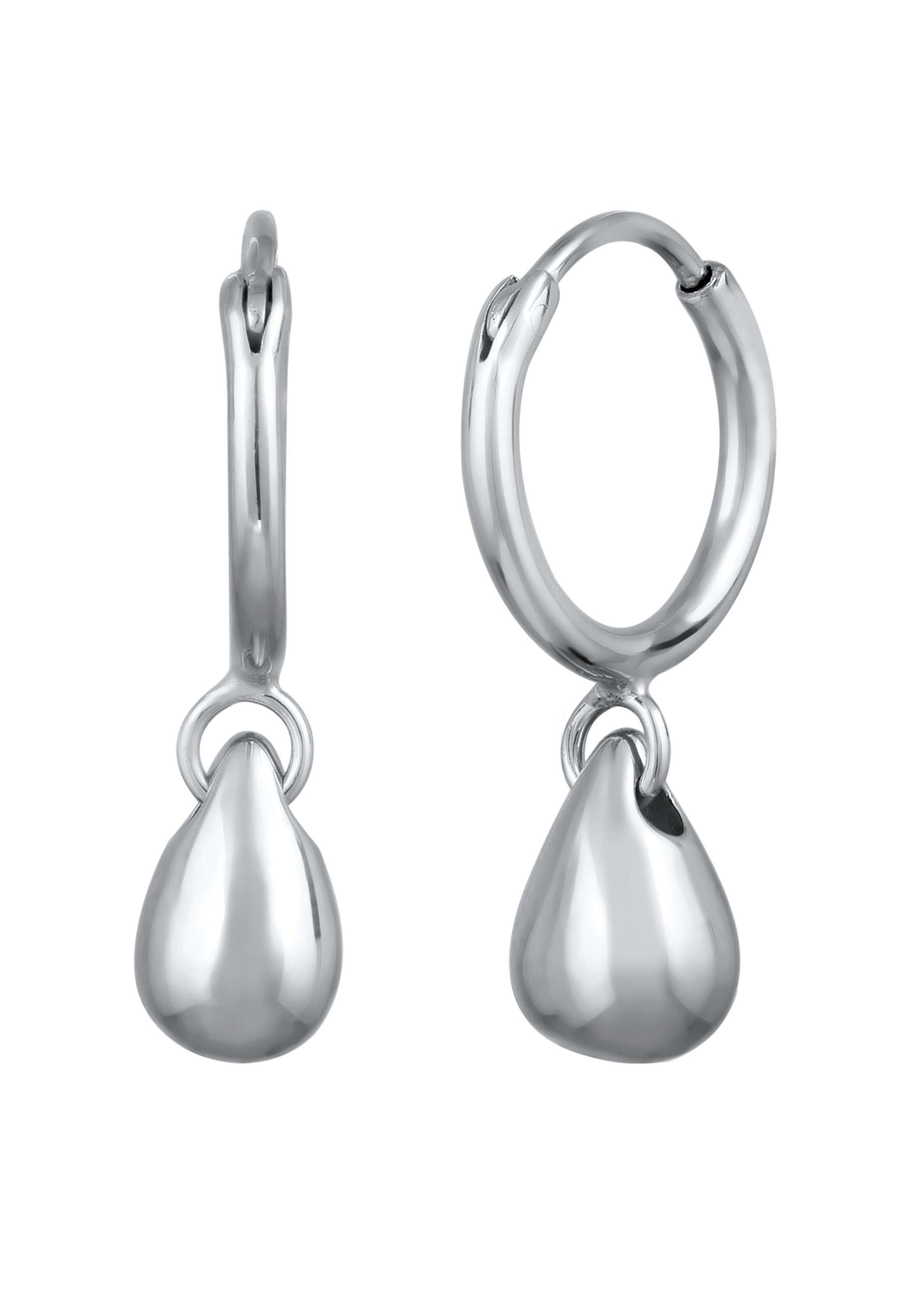 Boucles d'oreilles ELLI en argent : devant