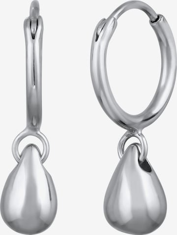 Boucles d'oreilles ELLI en argent : devant