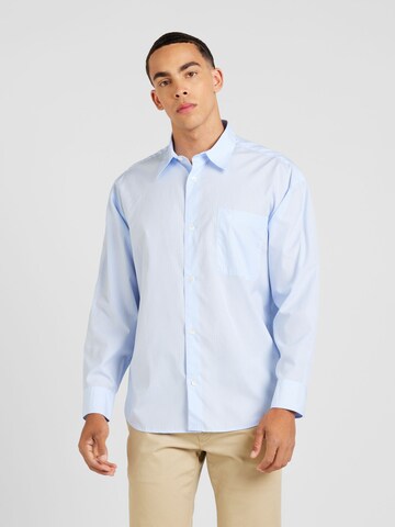 Regular fit Camicia 'ANRVOLUND' di ANNARR in blu: frontale