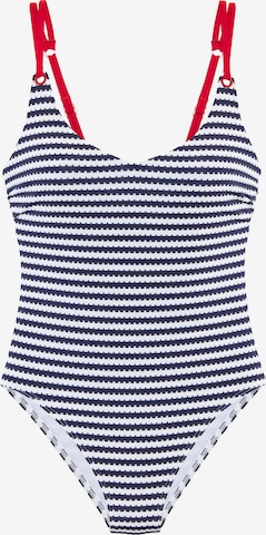 s.Oliver Bustier Uimapuku värissä sininen: etupuoli