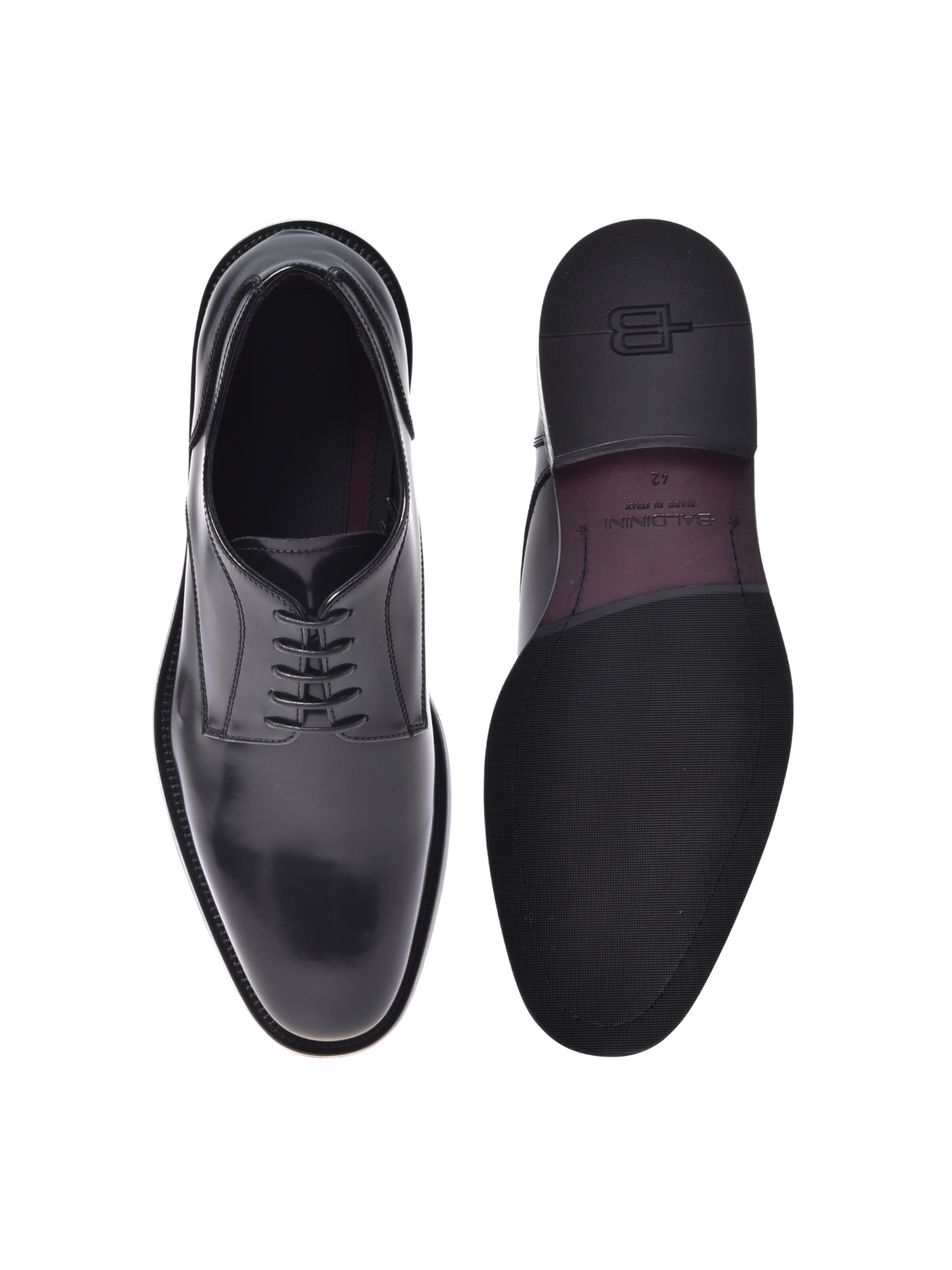 Chaussure à lacets BALDININI en noir