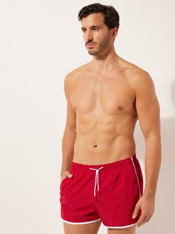 CALZEDONIA Board Shorts in Red