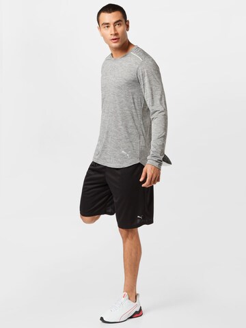 PUMA Regular Sportshorts in Schwarz