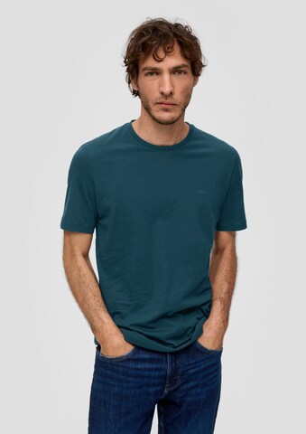 T-Shirt s.Oliver en bleu : devant