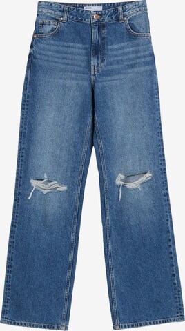 Bershka Jeans in Blauw: voorkant