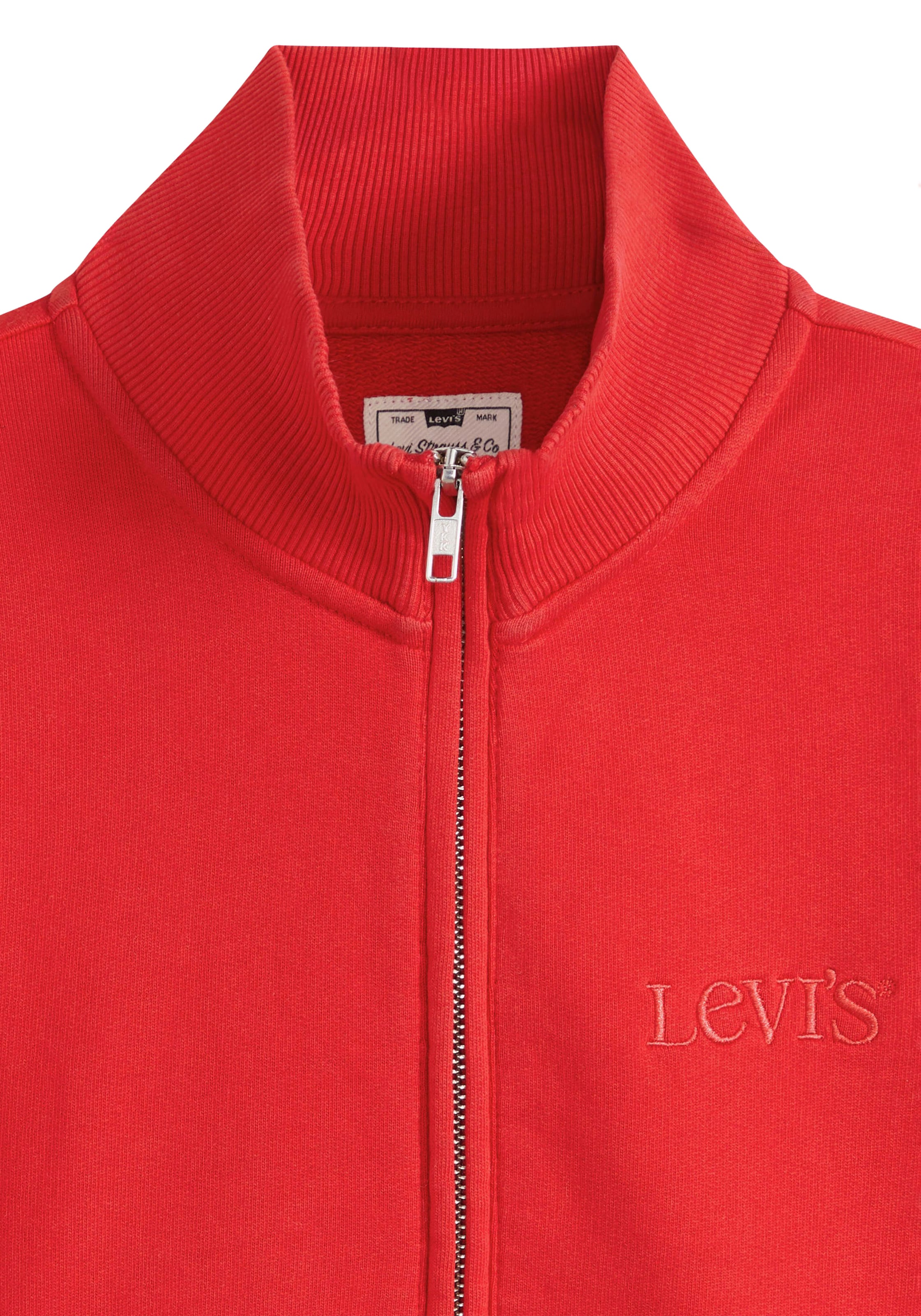 LEVI'S ® Sweatjacke in Rot