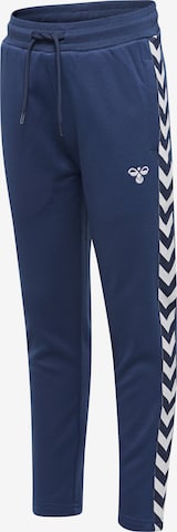 Effilé Pantalon de sport 'Kick' Hummel en bleu