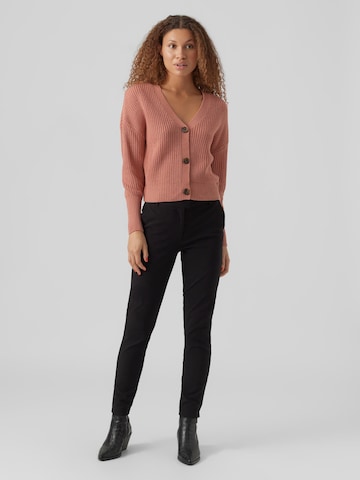 VERO MODA Knit Cardigan 'LEA' in Pink