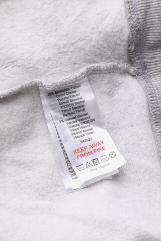 bonprix Sweatshirt & Zip-Up Hoodie in L-XL in Grey