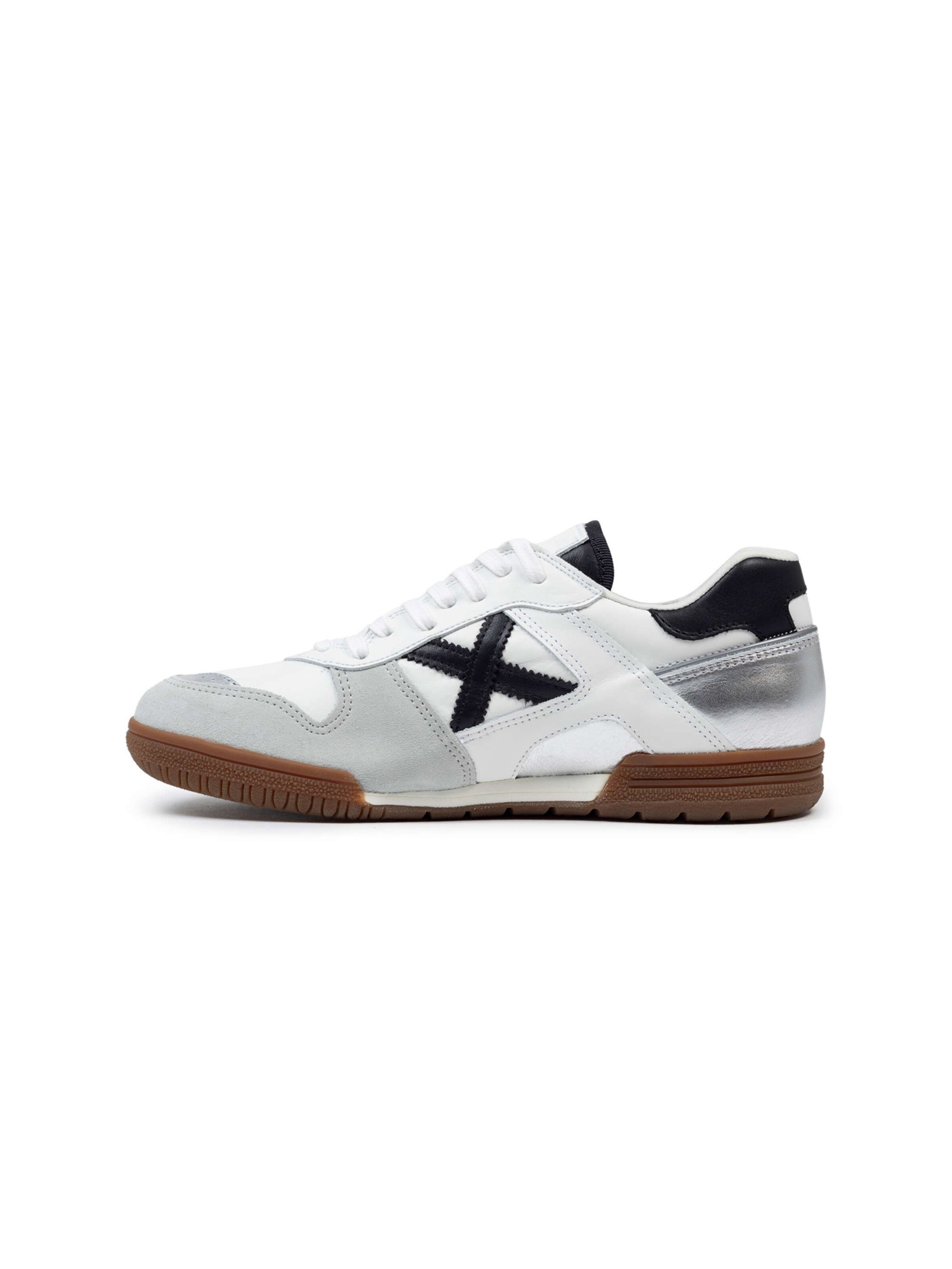 MUNICH Platform trainers 'Continental Premium' in White: front