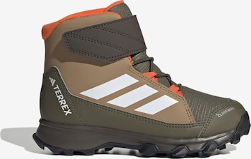 ADIDAS TERREX - Botas 'Snow' em castanho: frente
