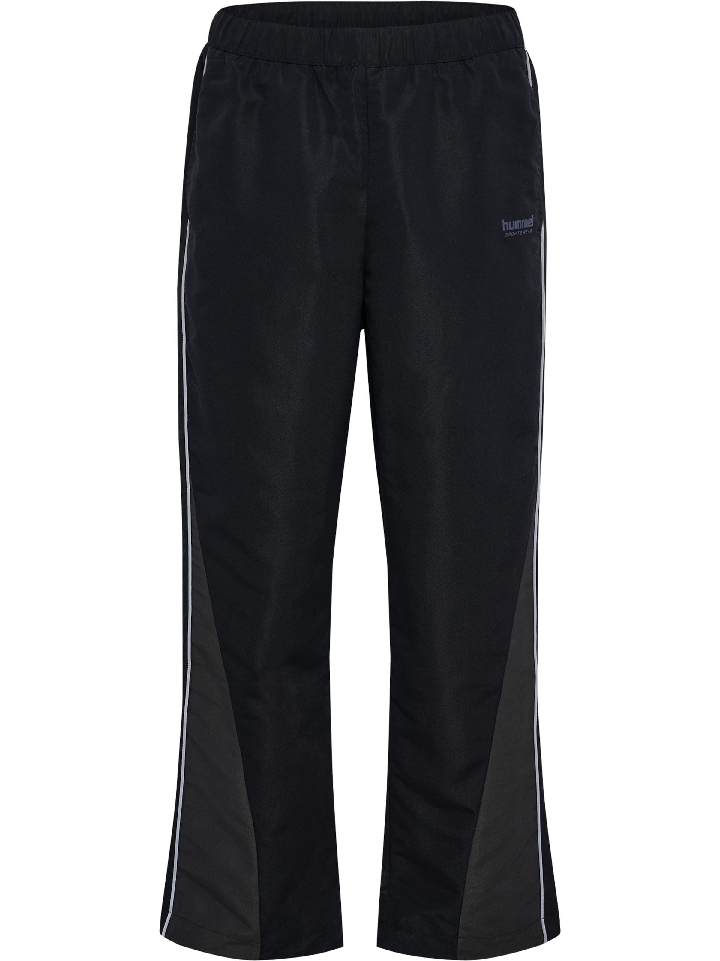 Loosefit Pantalon de sport Hummel en noir : devant
