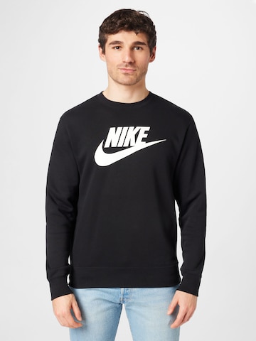Nike Sportswear - Camiseta deportiva en negro: frente