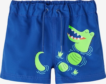 NAME IT Board Shorts 'Zoro' in Blue: front