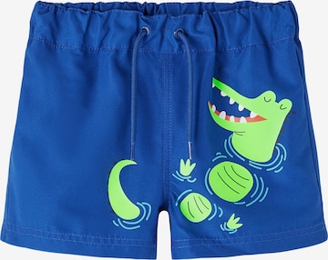 NAME IT Zwemshorts 'Zoro' in Blauw: voorkant