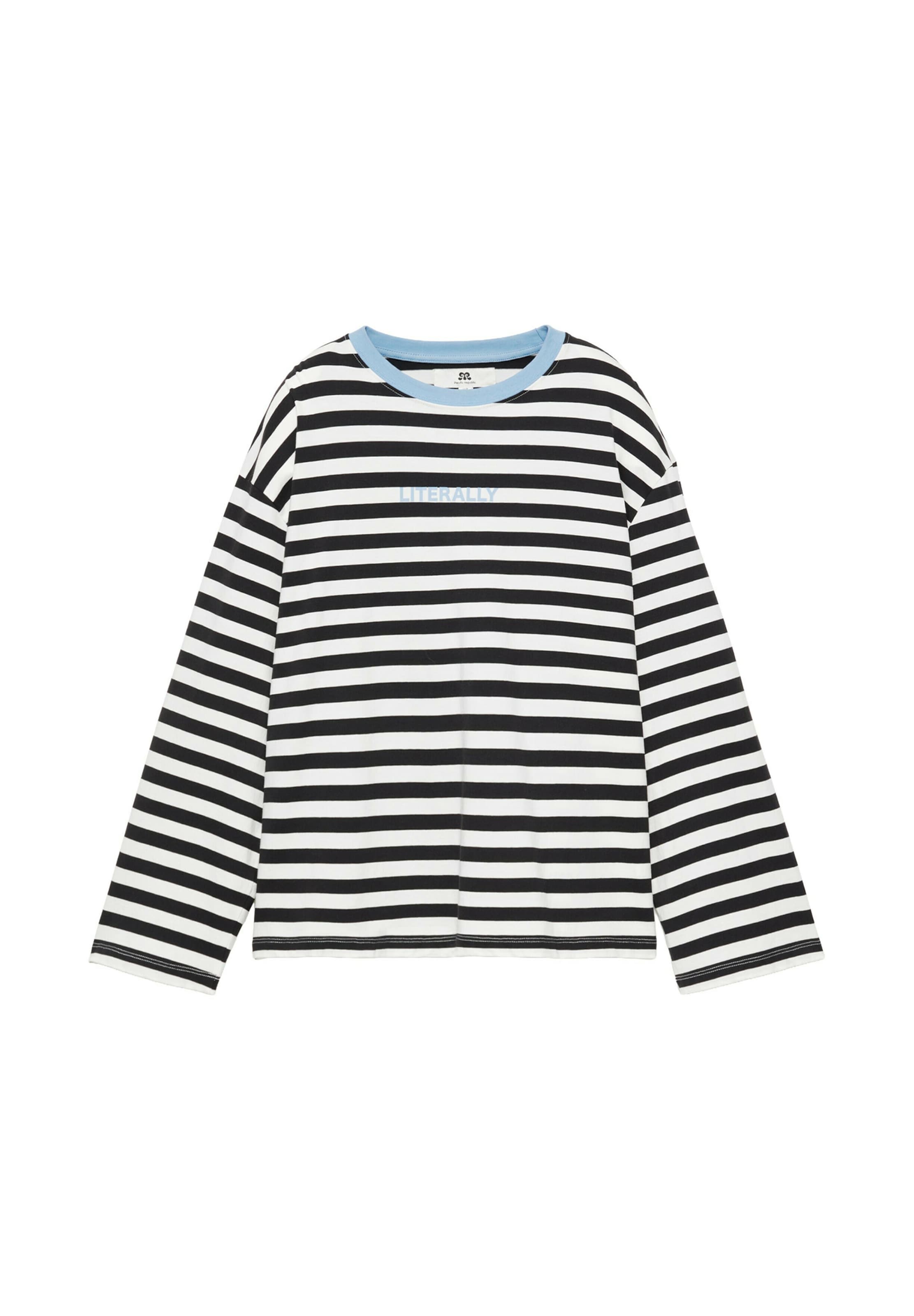 Tricou de la Pull&Bear pe negru: față