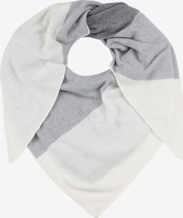 Foulard di Zwillingsherz in grigio: frontale