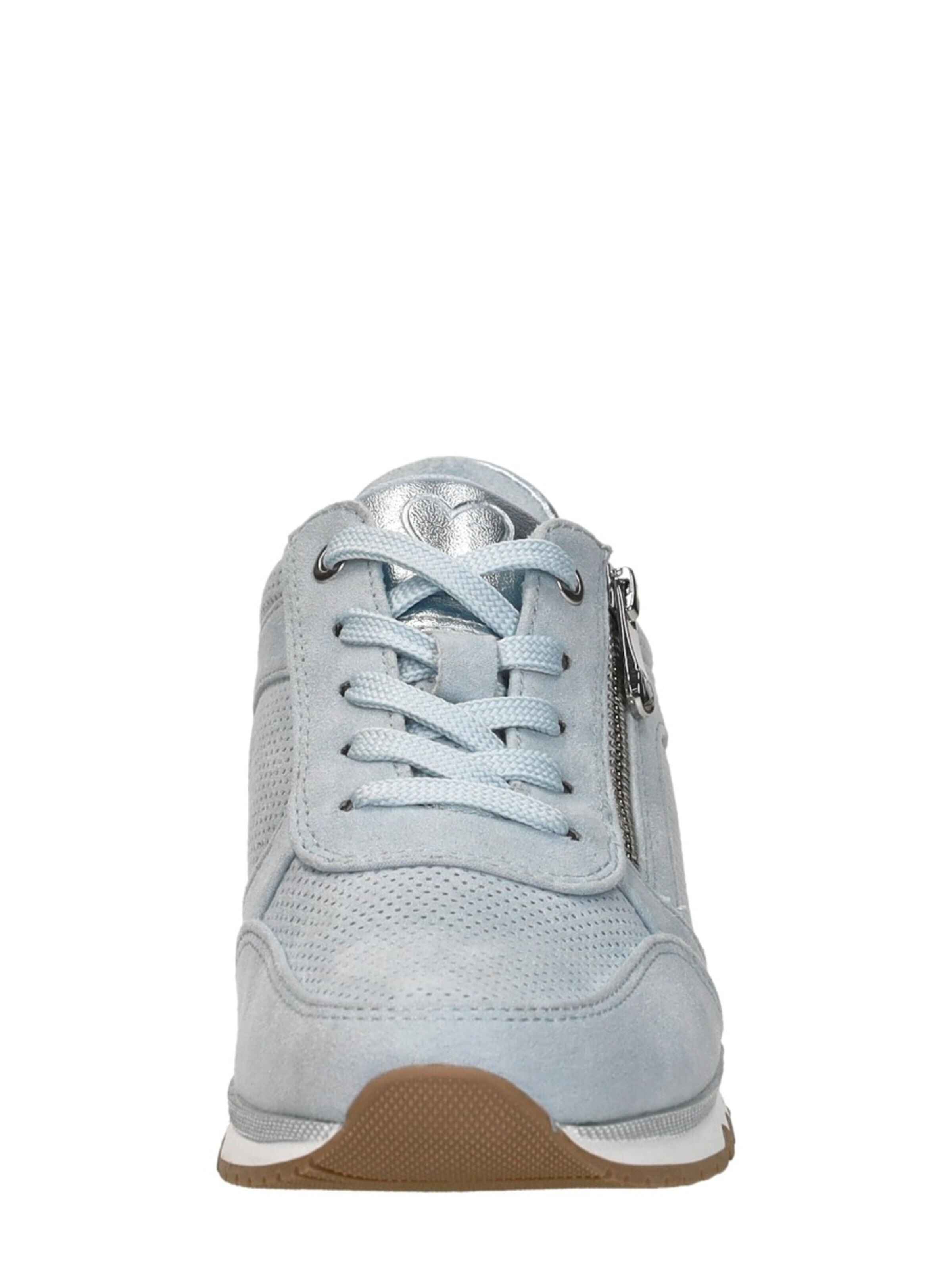 MARCO TOZZI Platform trainers 'Sneakers Laag' in Blue