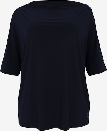 Yoek Shirt in Blauw: voorkant