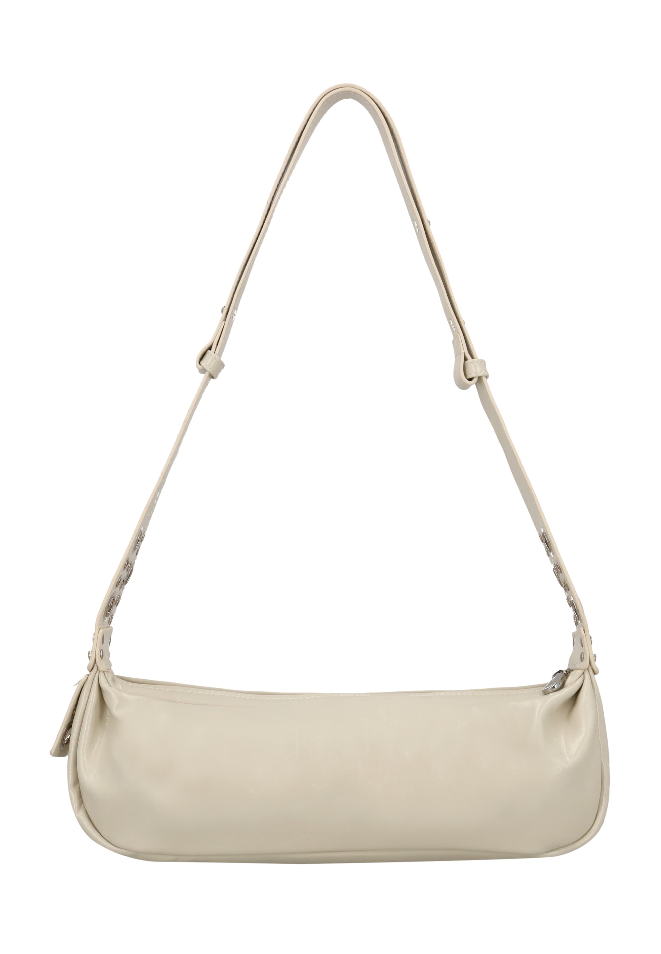 Sac bandoulière myMo ROCKS en blanc : devant