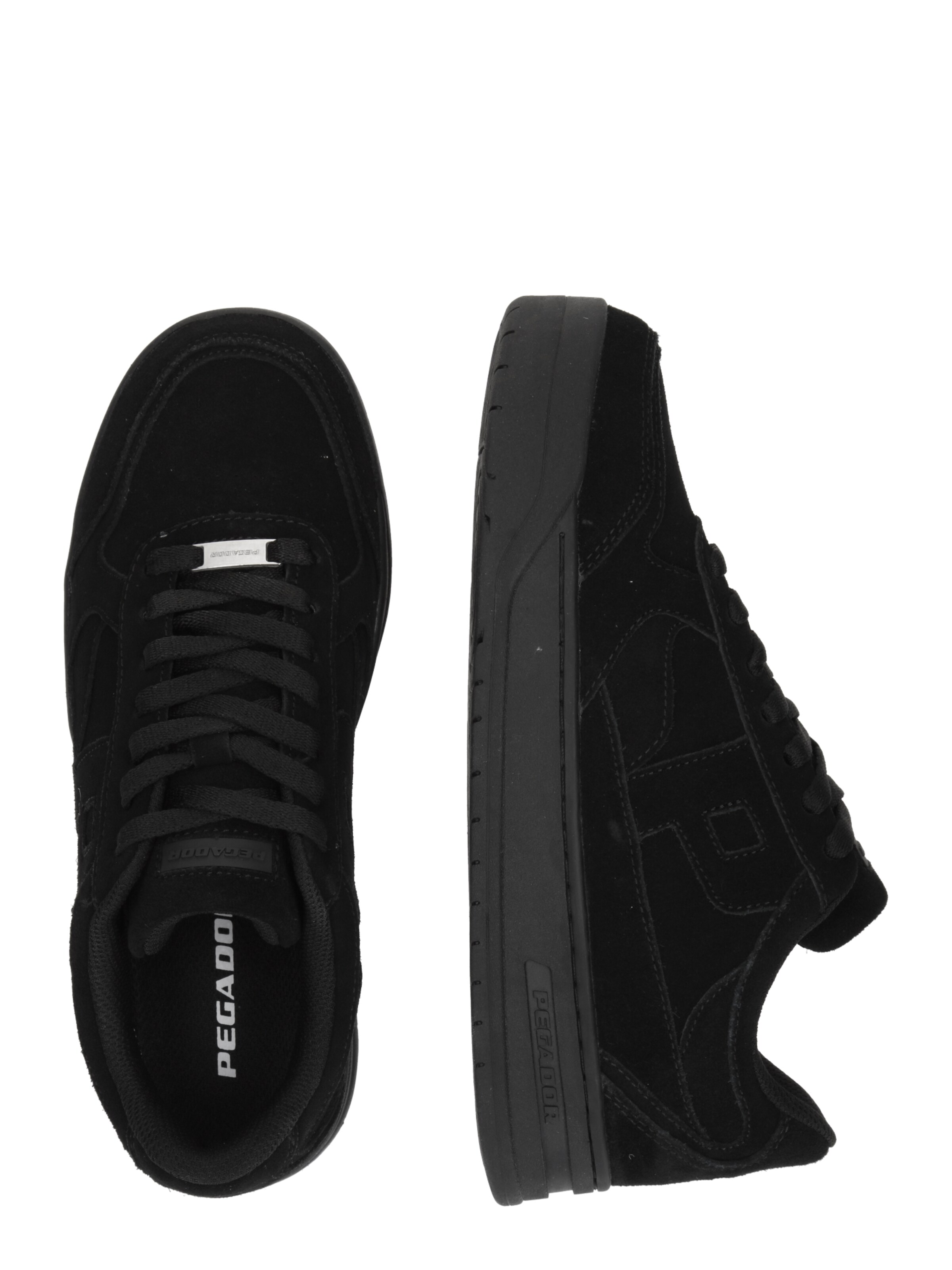 melns Pegador Zemie brīvā laika apavi 'Venice'