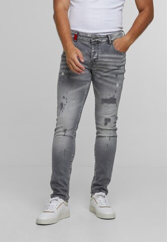2Y Premium Slim fit Jeans 'Julio' in Grey