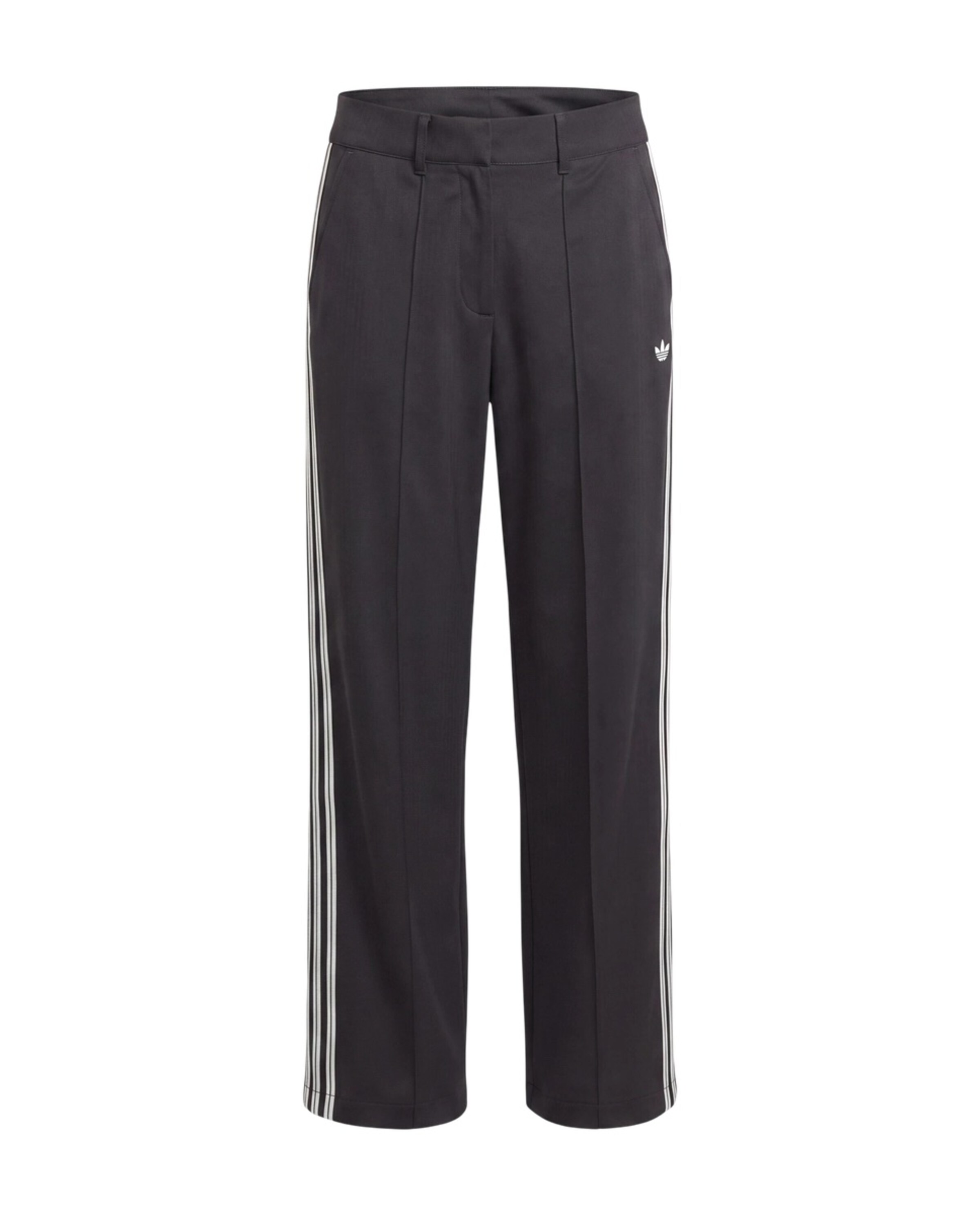 ADIDAS ORIGINALS Lużny krój Spodnie w kant 'FIREBIRD' w kolorze czarny: przód