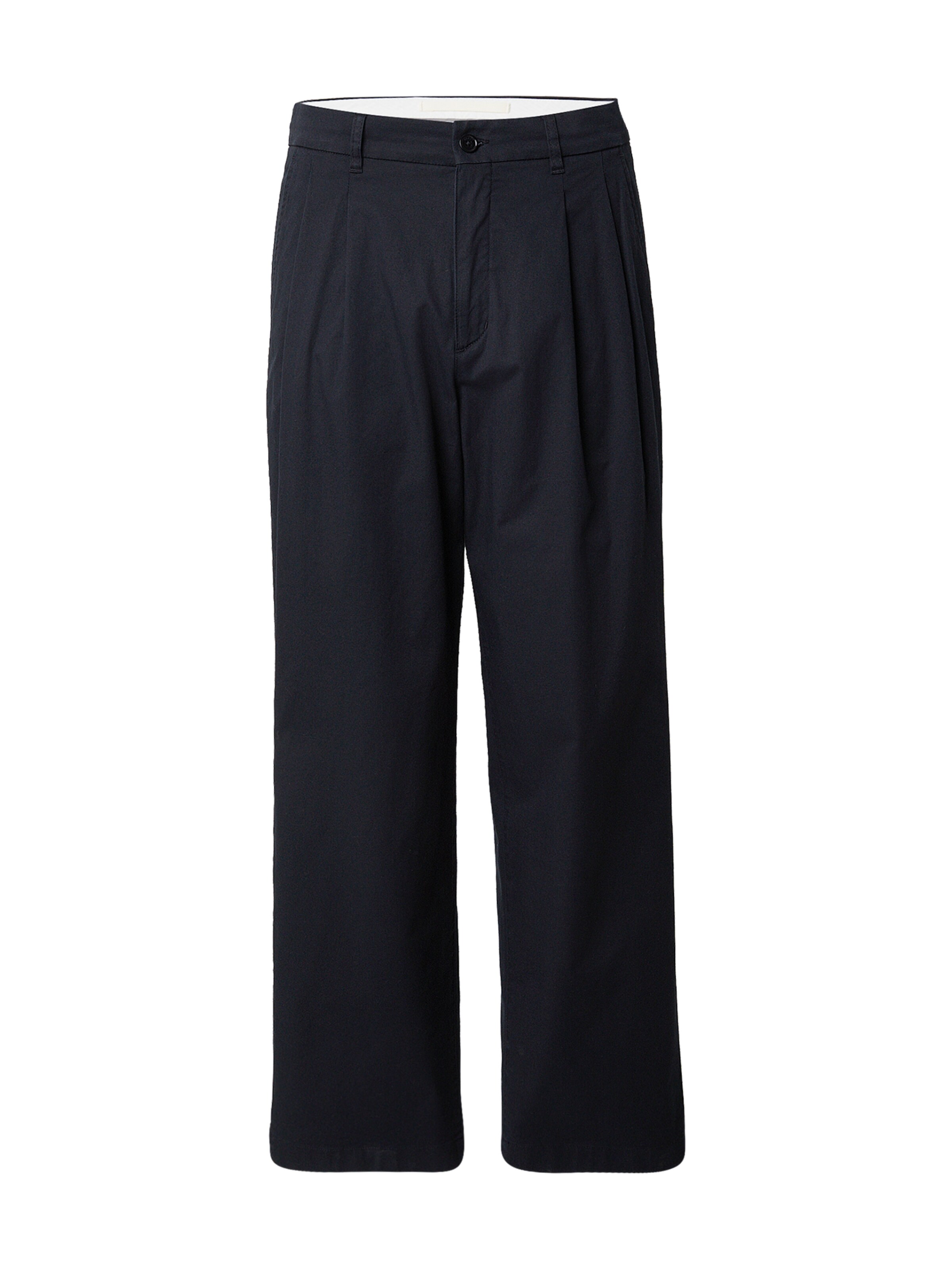 NORSE PROJECTS Pleat-Front Pants 'Hestur' in Black, Item view