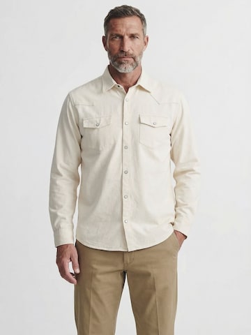 Portland Outerwear Company Comfort Fit Skjorte i beige: forside