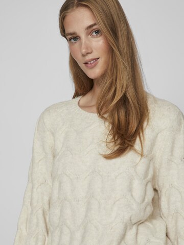 VILA Sweater 'ELLA' in White