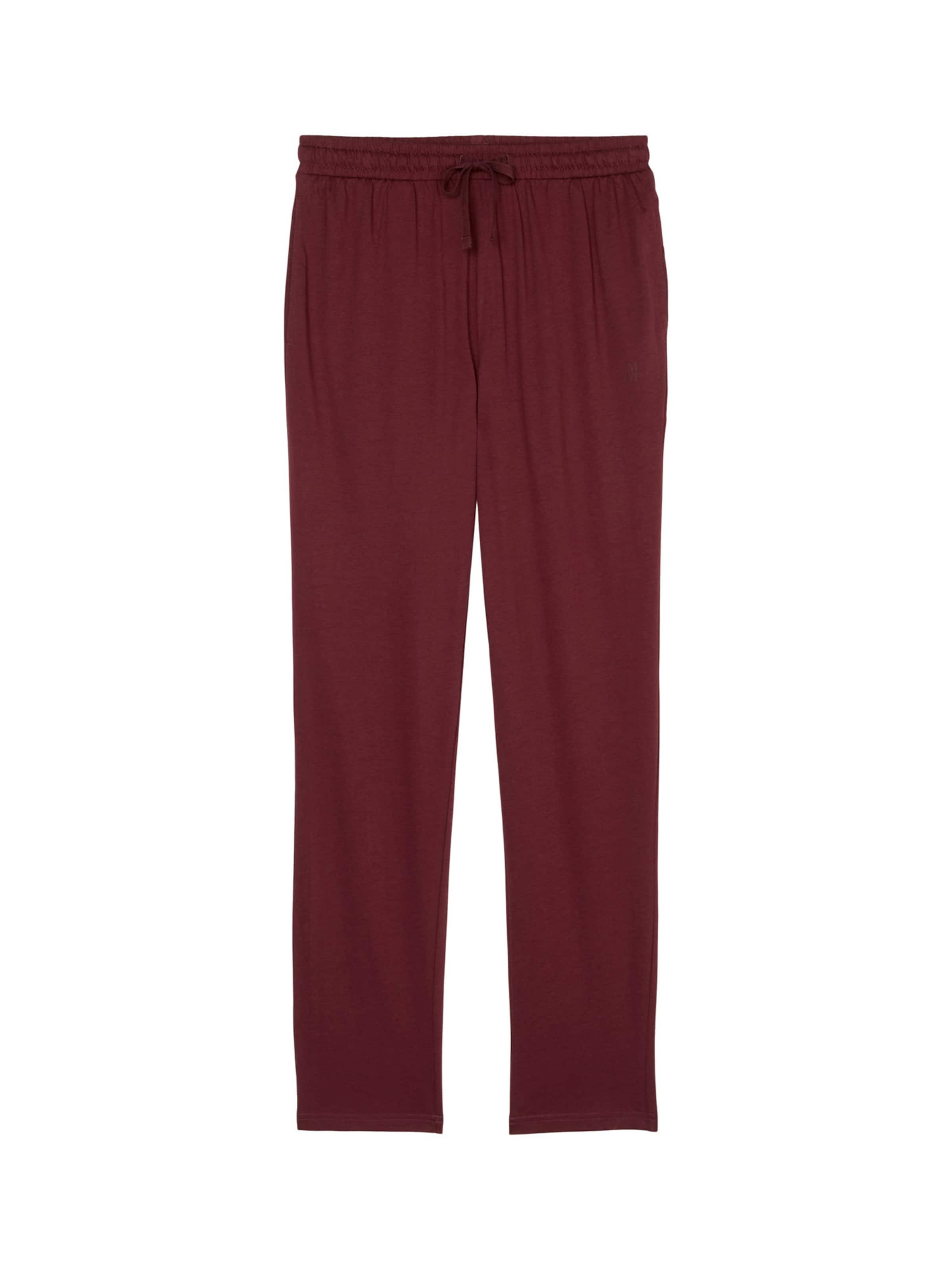 Marc O'Polo Pyjamahose ' Mix & Match Cotton ' in Rot: Vorderseite
