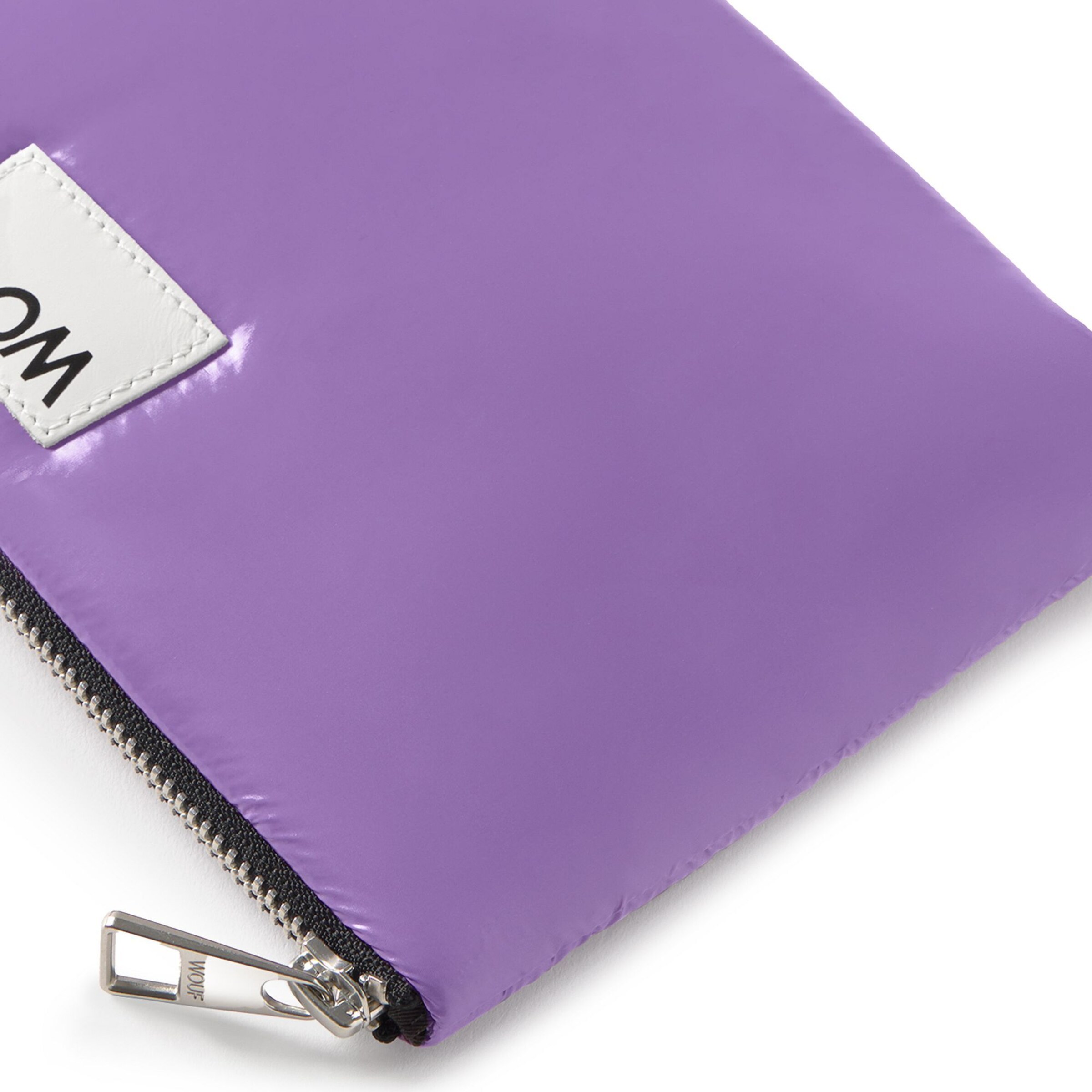 Wouf Clutch 'Glossy' in Lila