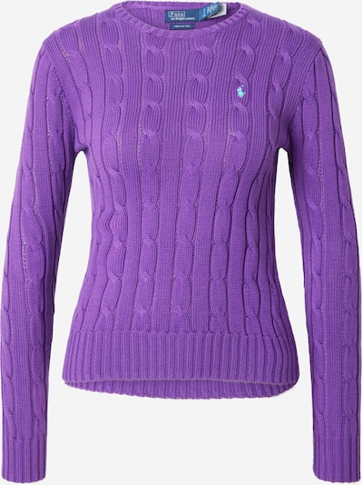 Megztinis 'Juliana' iš Polo Ralph Lauren, spalva – šviesiai mėlyna / tamsiai violetinė, Prekių apžvalga