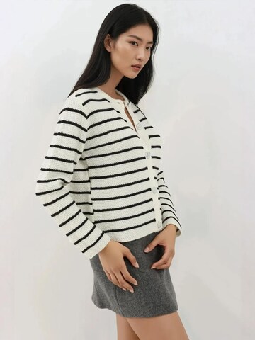 Hiccup Gebreid vest in Wit