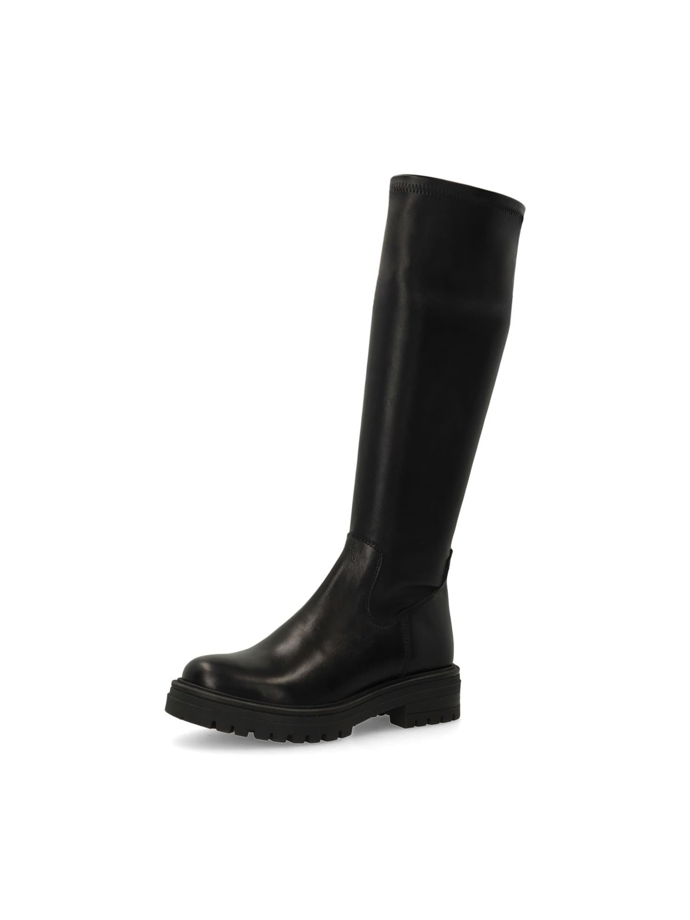 MANFIELD Stiefel in Schwarz: Vorderseite