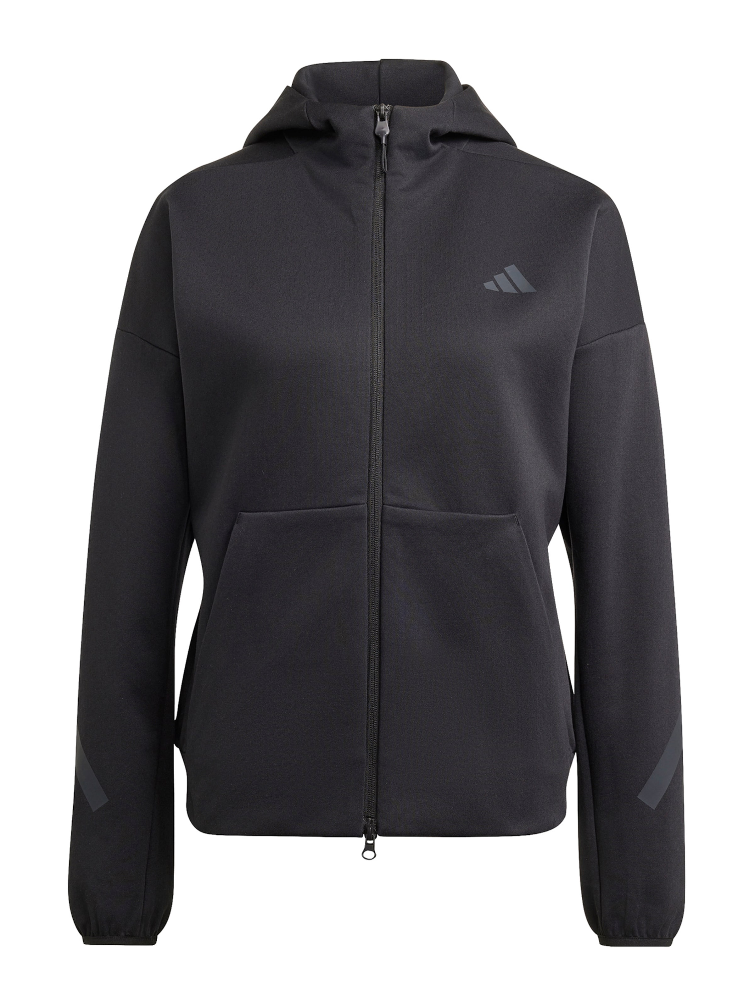 ADIDAS SPORTSWEAR Sportsweatjacke 'Z.N.E.' in Schwarz: Vorderseite