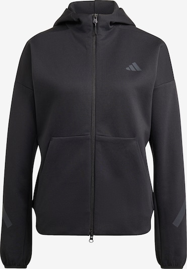 ADIDAS SPORTSWEAR Urheilullinen collegetakki 'Z.N.E.' koossa XS värissä antrasiitti / musta, Tuotenäkymä